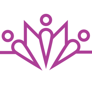 the Foundation for Living Beauty events logo in purple